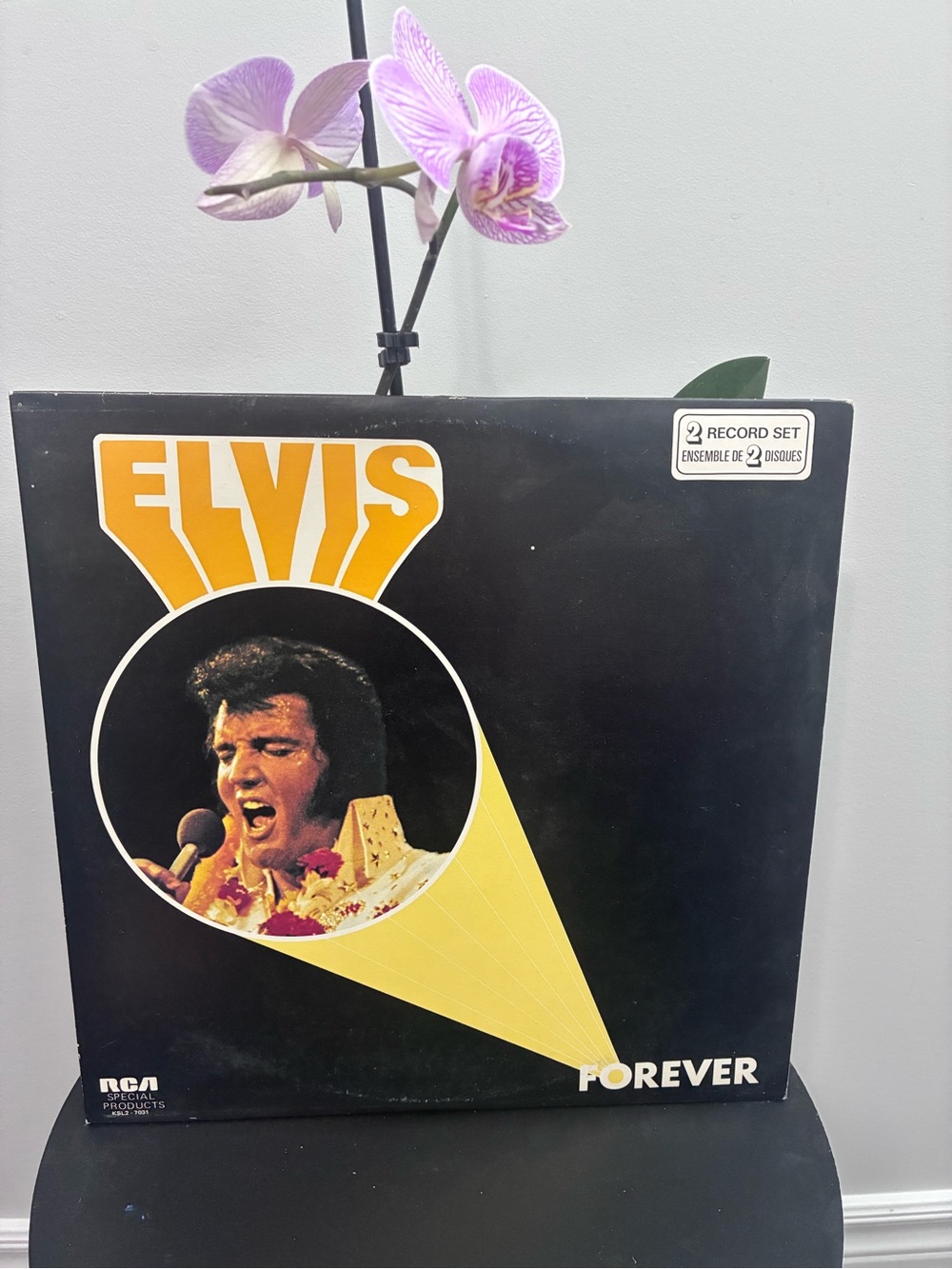 Elvis Forever Vinyl Record Set - Black & Yellow Cover